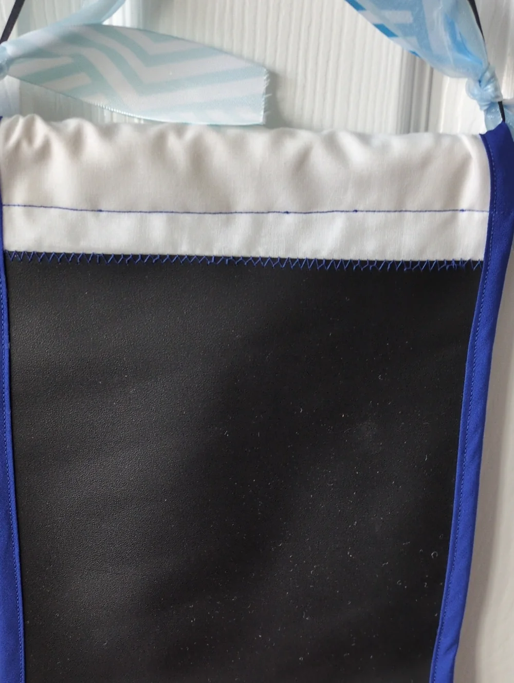 Fish Extender With Chalkboard Fabric At The Top